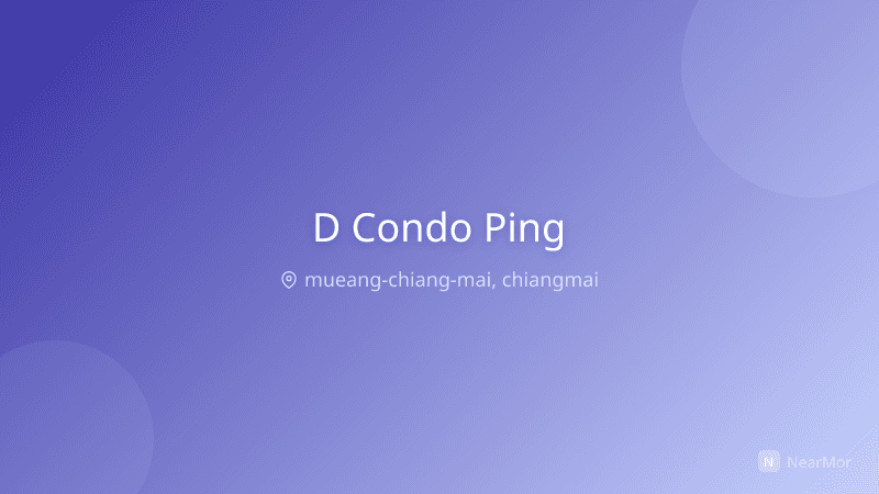 ภาพที่พัก ดีคอนโด พิง