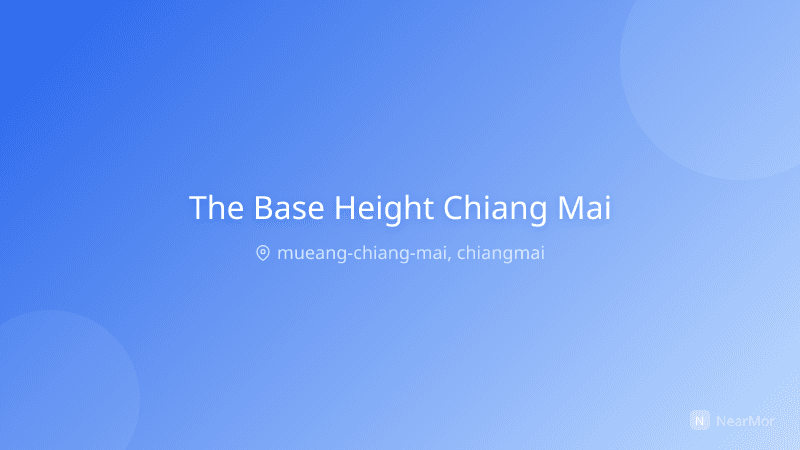 ภาพที่พัก เดอะ เบส ไฮท์ เชียงใหม่